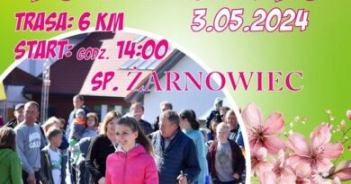 3 majowy marsz Nordic Walking Żarnowcu