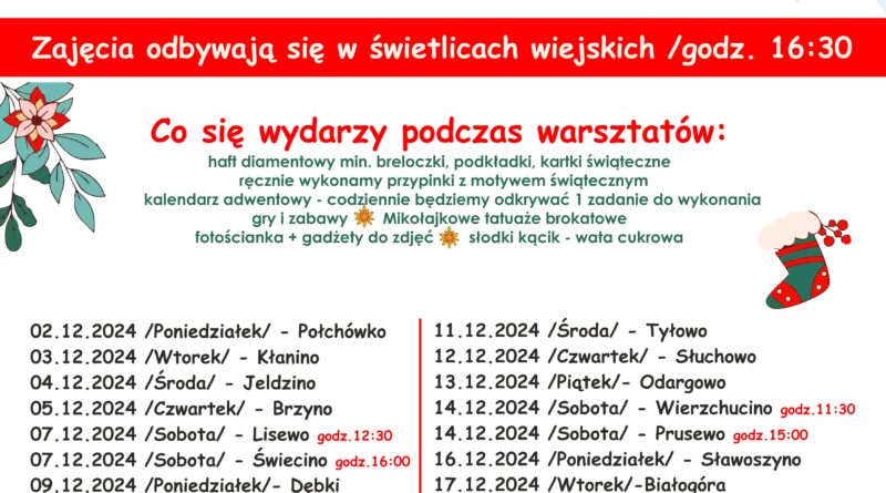 Warsztaty Świąteczne